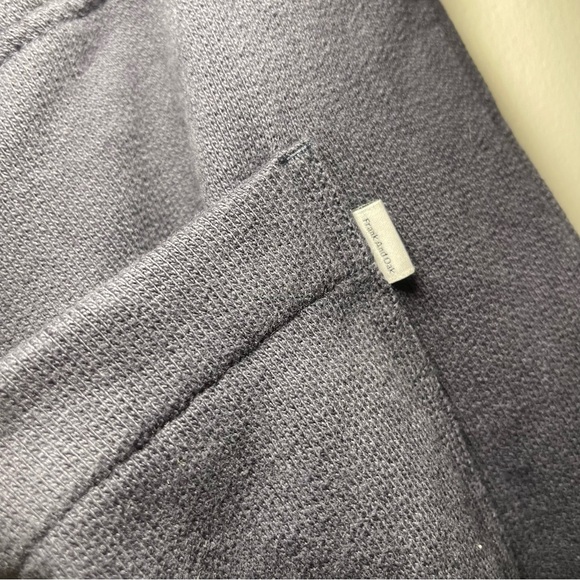 Frank And Oak Men’s Navy Blue Jogger Pants – Organic Cotton Sweatpants Size M - Picture 8 of 9